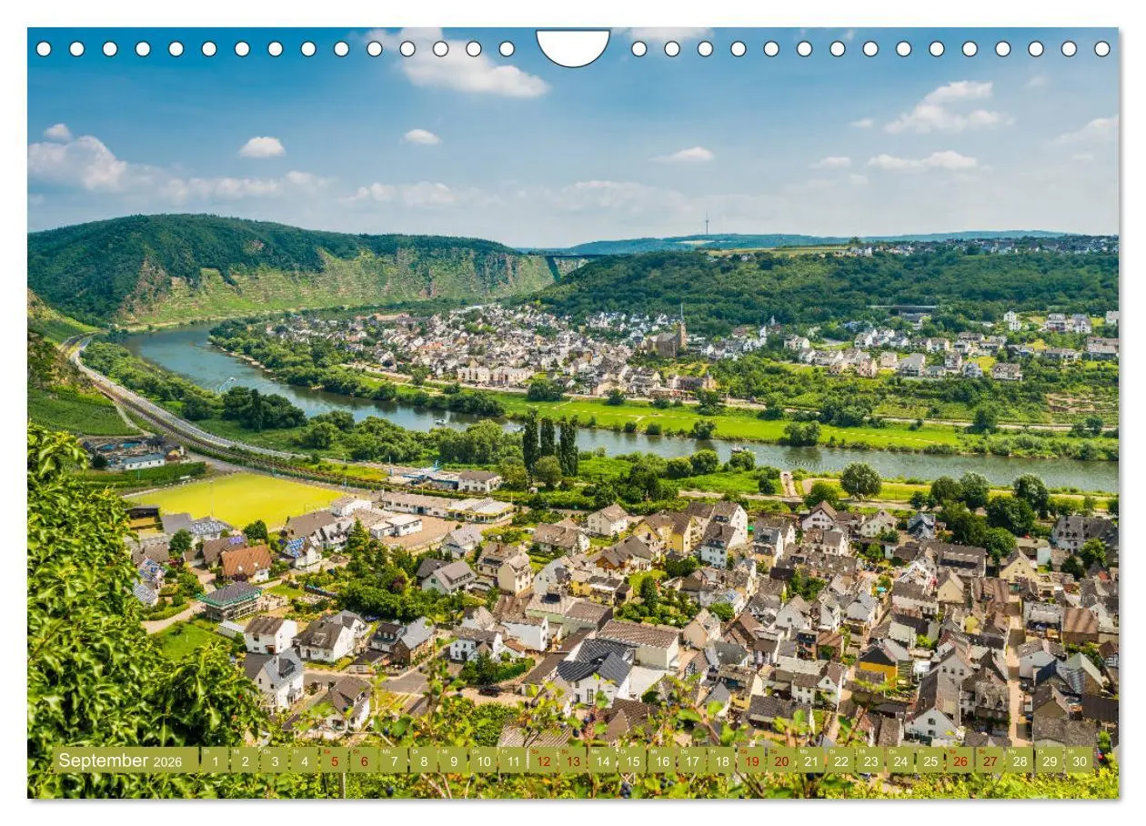 Bild: 9783457871799 | Mosellandschaften (Wandkalender 2026 DIN A4 quer), CALVENDO...