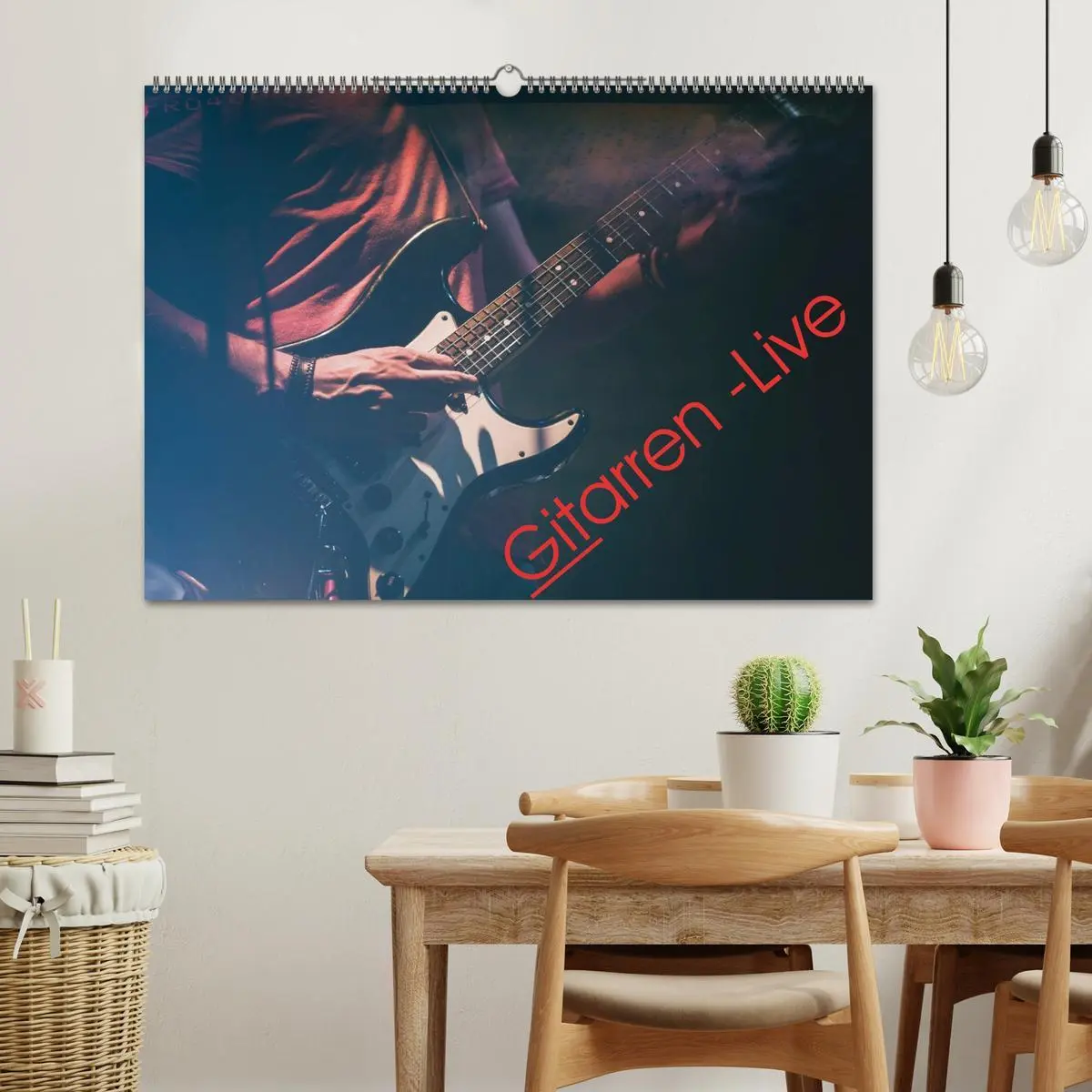 Bild: 9783516031799 | Gitarren - Live (Wandkalender 2026 DIN A2 quer), CALVENDO...