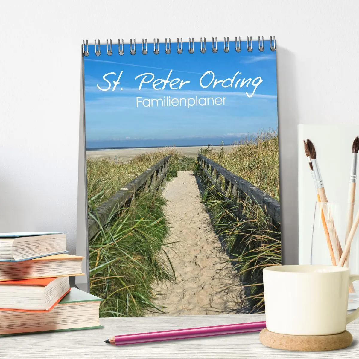 Bild: 9783516411799 | St. Peter Ording Familienplaner (Tischkalender 2026 DIN A5 hoch),...