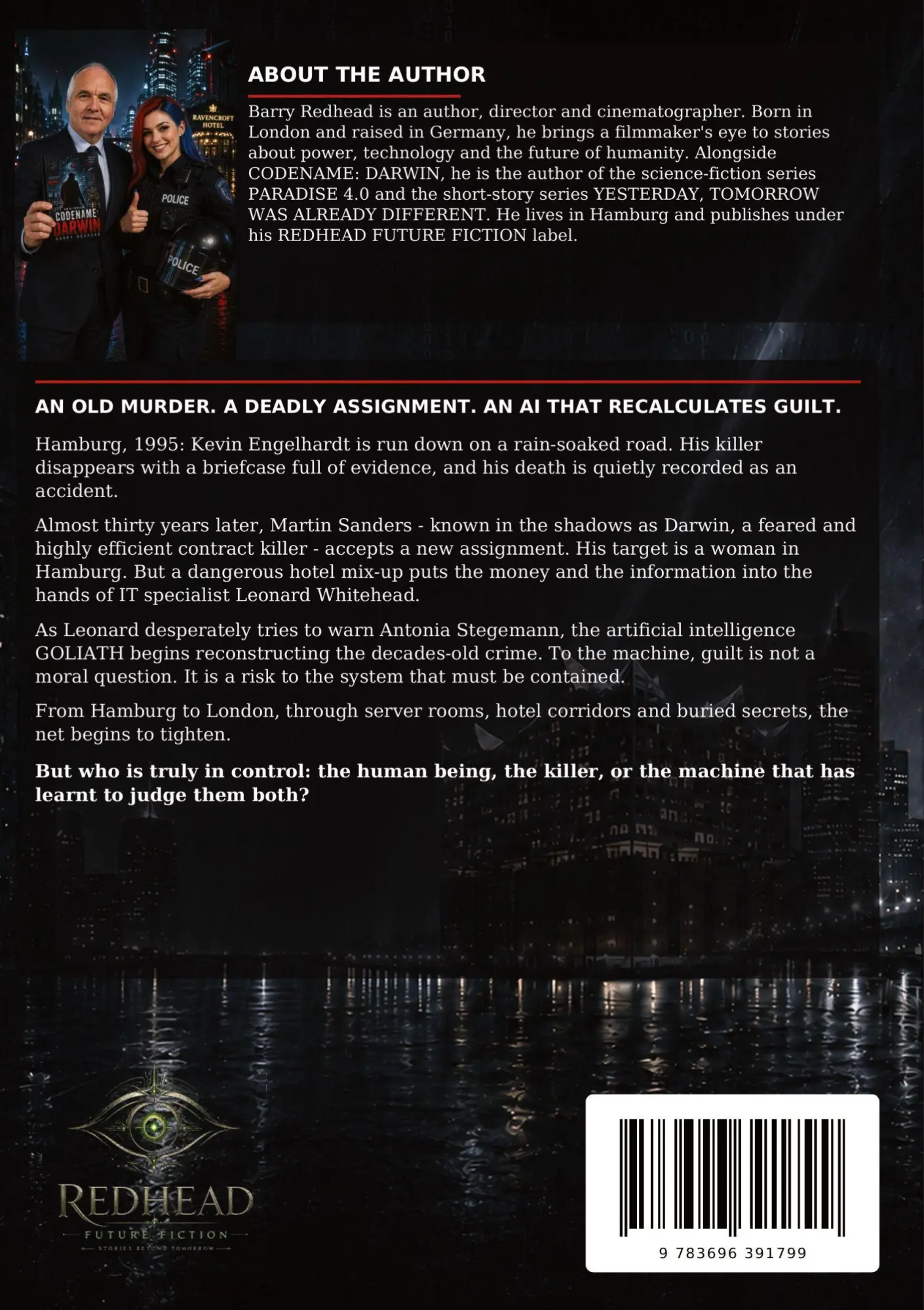 Rückseite: 9783696391799 | Codename:Darwin | Barry Redhead | Taschenbuch | Englisch | 2026
