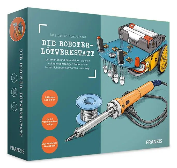 Cover: 4019631671899 | Die Roboter-Lötwerkstatt | Christian Immler | 48 S. | Deutsch | 2023