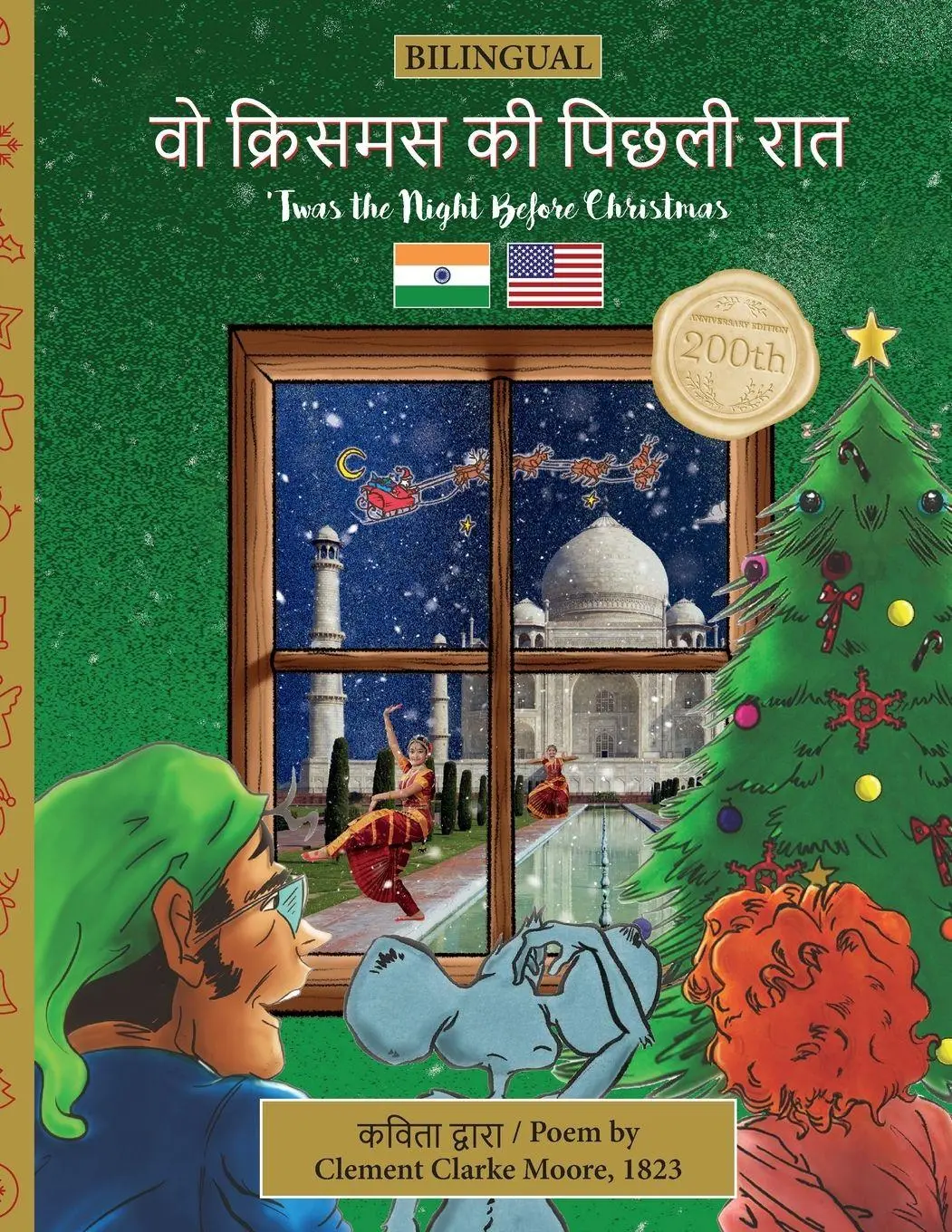 Cover: 9781953501899 | BILINGUAL 'Twas the Night Before Christmas - 200th Anniversary Edition