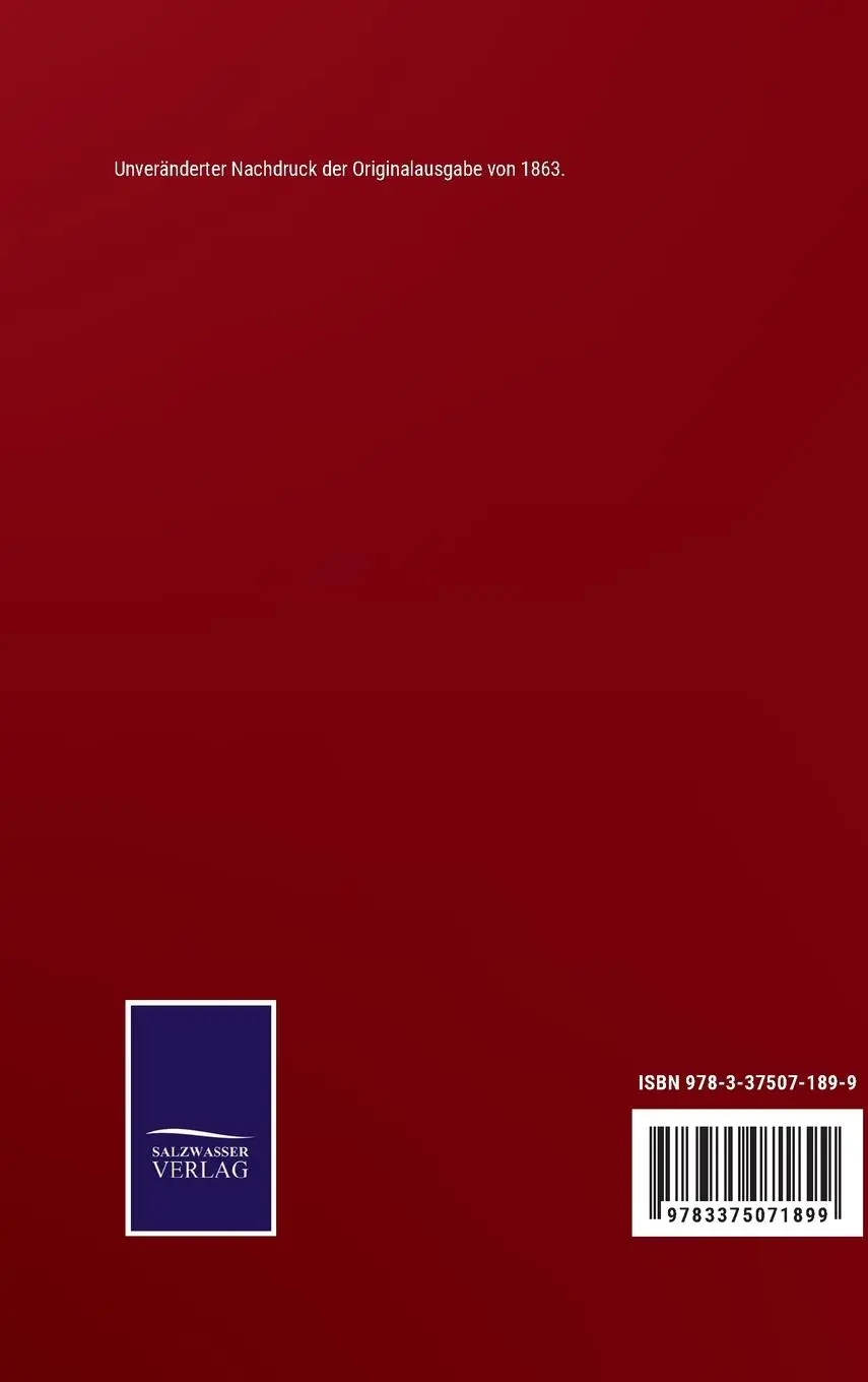 Rückseite: 9783375071899 | Illustrirtes Recept-Handbuch der praktischen Destillation | Hamm