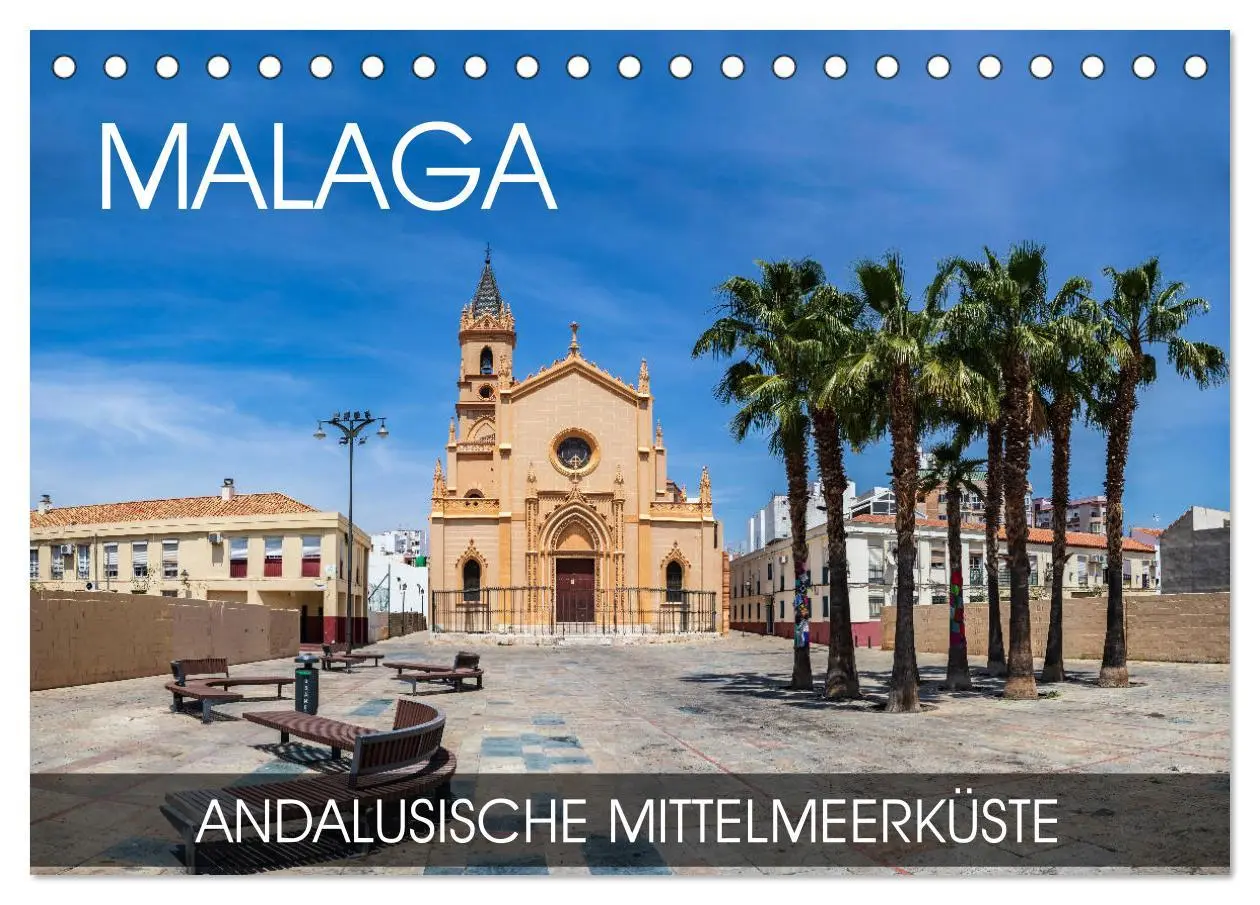 Cover: 9783457791899 | Malaga - andalusische Mittelmeerküste (Tischkalender 2026 DIN A5...