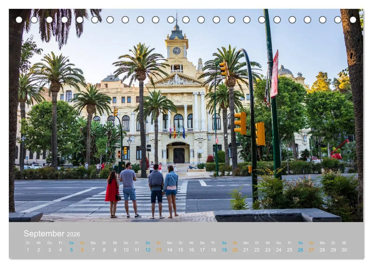 Bild: 9783457791899 | Malaga - andalusische Mittelmeerküste (Tischkalender 2026 DIN A5...