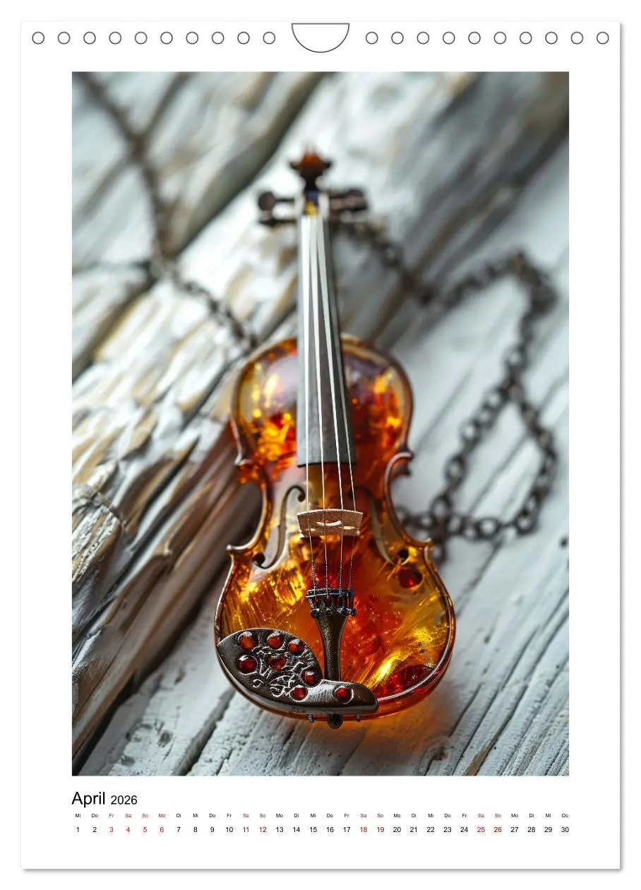 Bild: 9783516261899 | Fantastische Violine (Wandkalender 2026 DIN A4 hoch), CALVENDO...