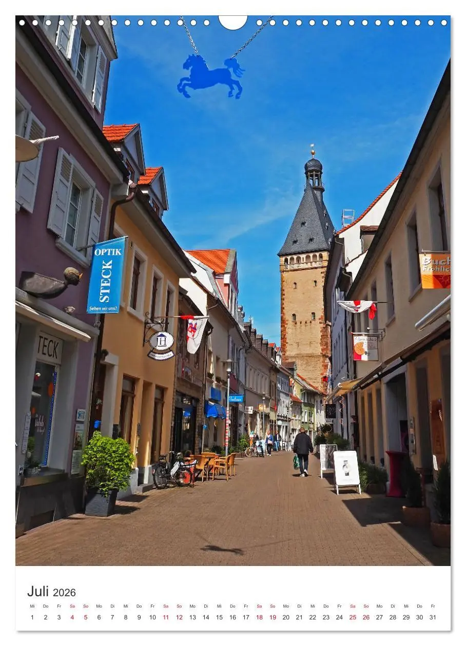 Bild: 9783516331899 | Speyer-Rund um die Maximilianstraße (Wandkalender 2026 DIN A3...