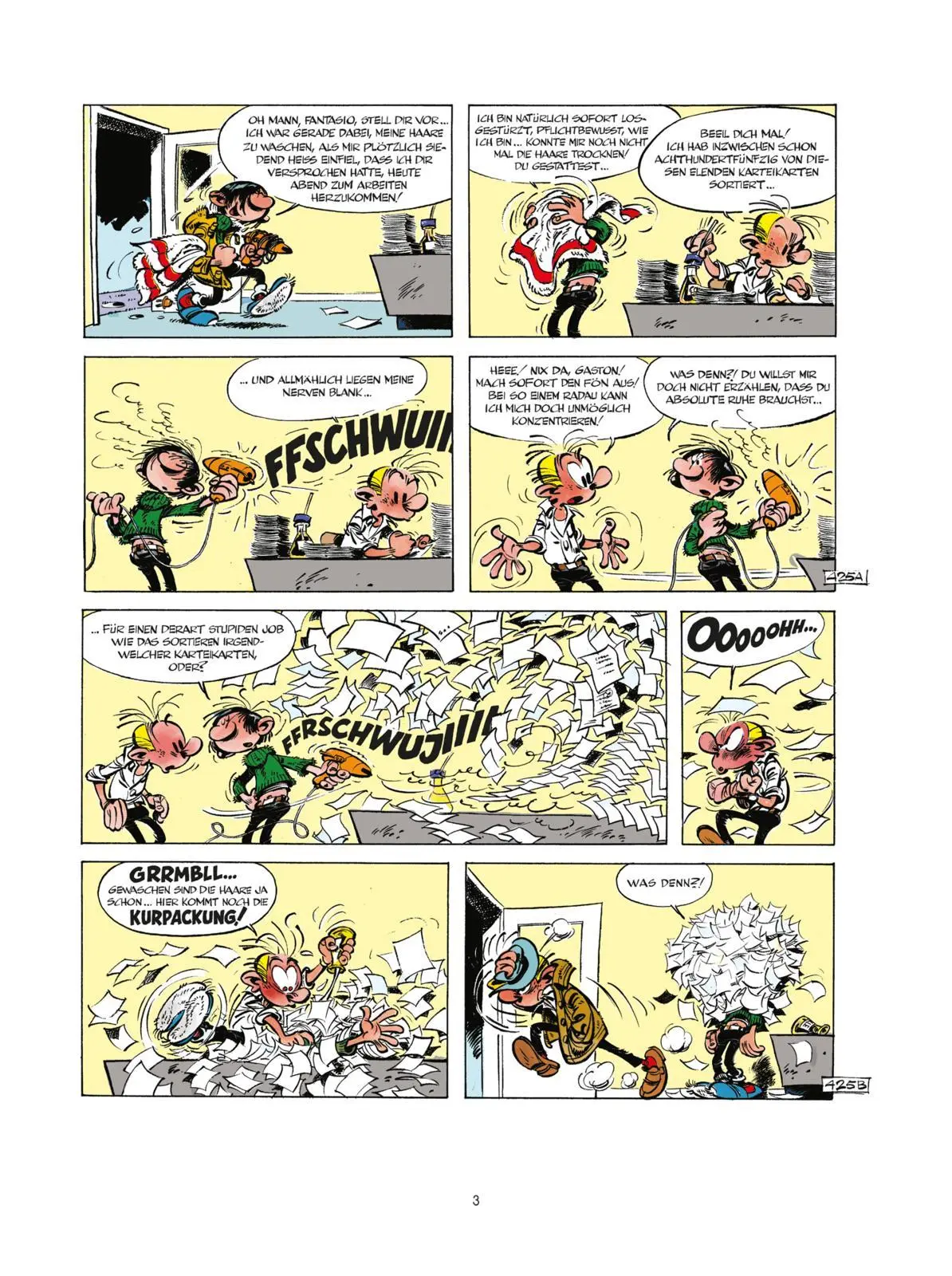 Bild: 9783551741899 | Gaston Neuedition 8: Donnernde Dummheiten | André Franquin | Buch