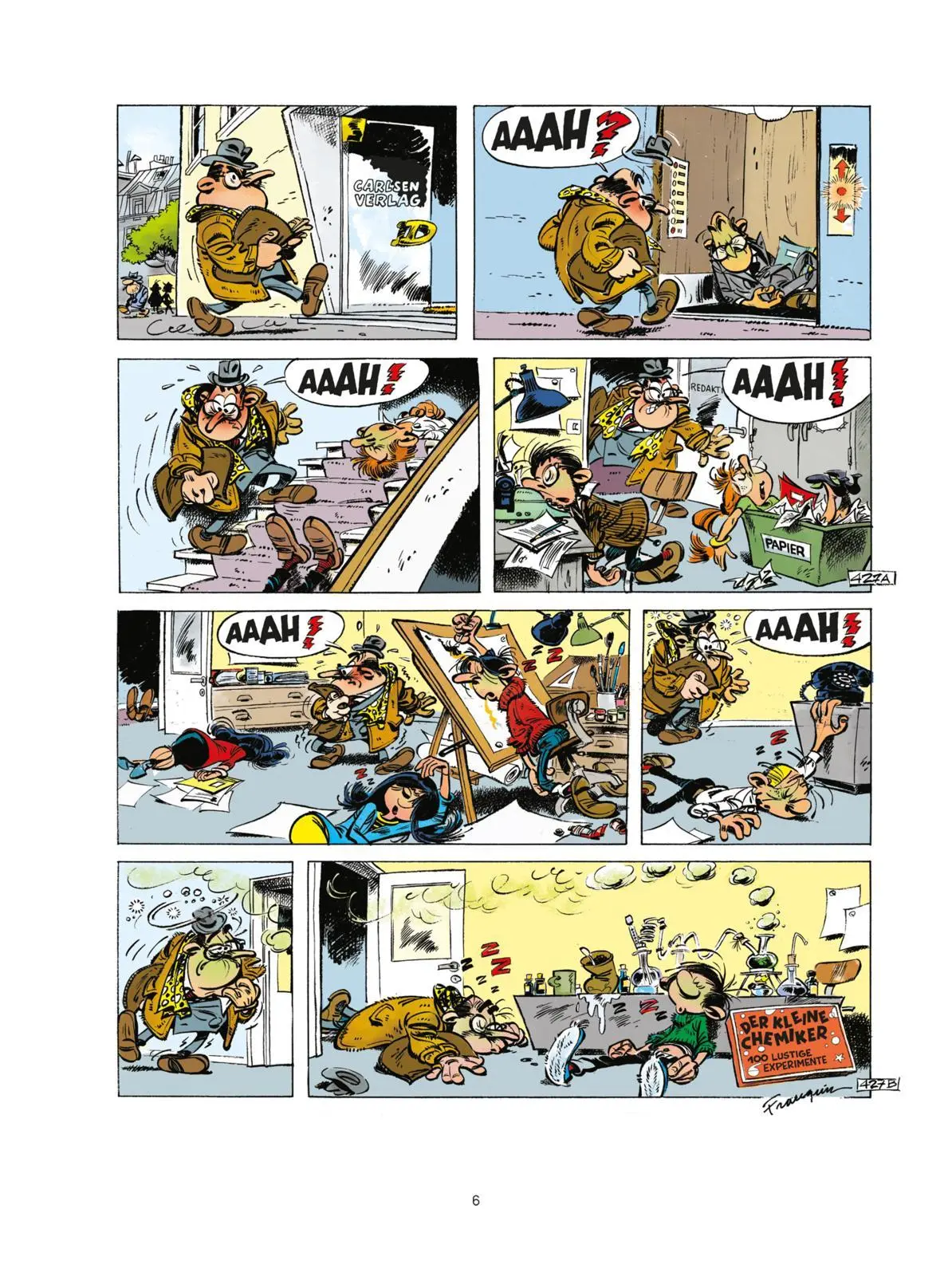 Bild: 9783551741899 | Gaston Neuedition 8: Donnernde Dummheiten | André Franquin | Buch