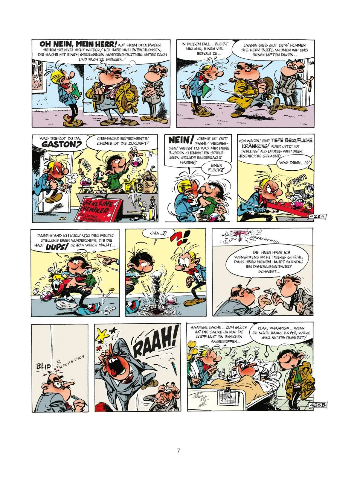Bild: 9783551741899 | Gaston Neuedition 8: Donnernde Dummheiten | André Franquin | Buch