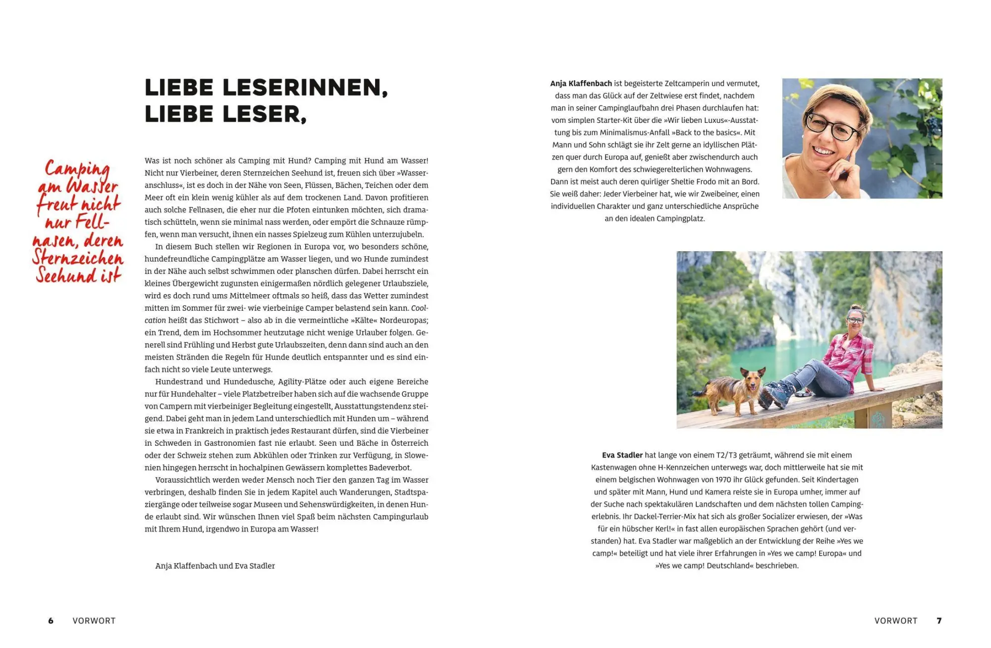 Bild: 9783986451899 | Yes we camp! Camping mit Hund am Wasser | Eva Stadler (u. a.) | Buch
