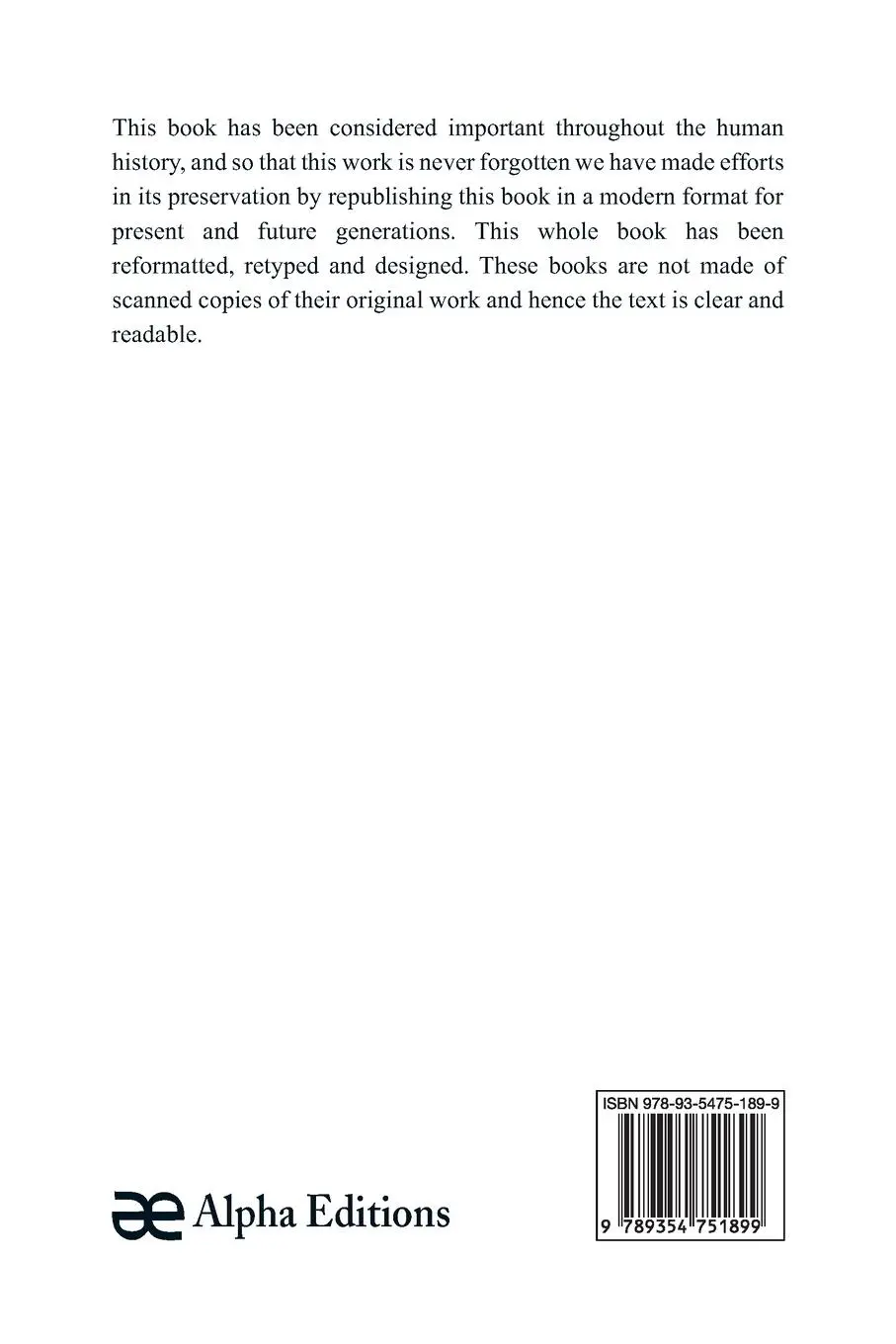 Rückseite: 9789354751899 | The Adventure of Wisteria Lodge | Arthur Conan Doyle | Taschenbuch