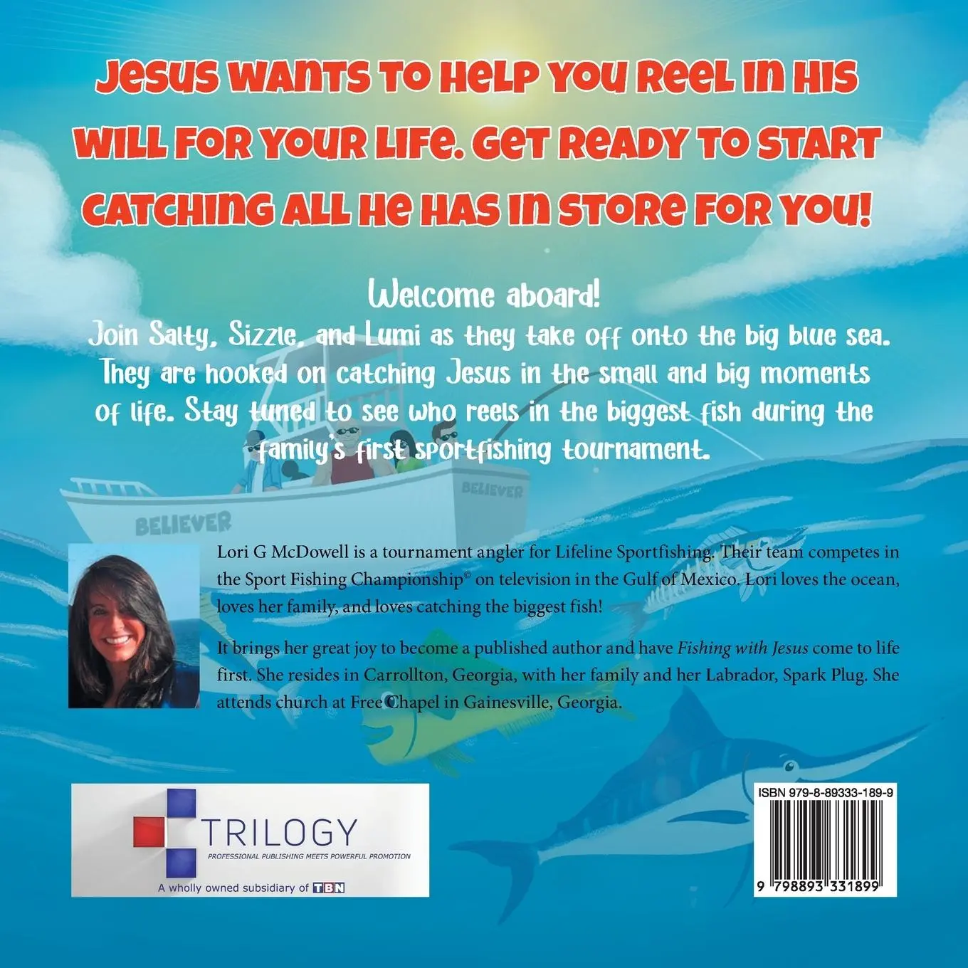 Rückseite: 9798893331899 | Fishing with Jesus on a Small Boat | Lori G. McDowell | Taschenbuch