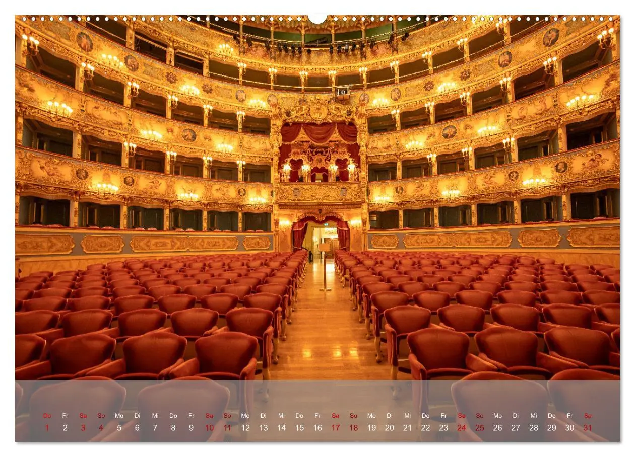 Bild: 9783457471999 | Teatro La Fenice (hochwertiger Premium Wandkalender 2026 DIN A2...