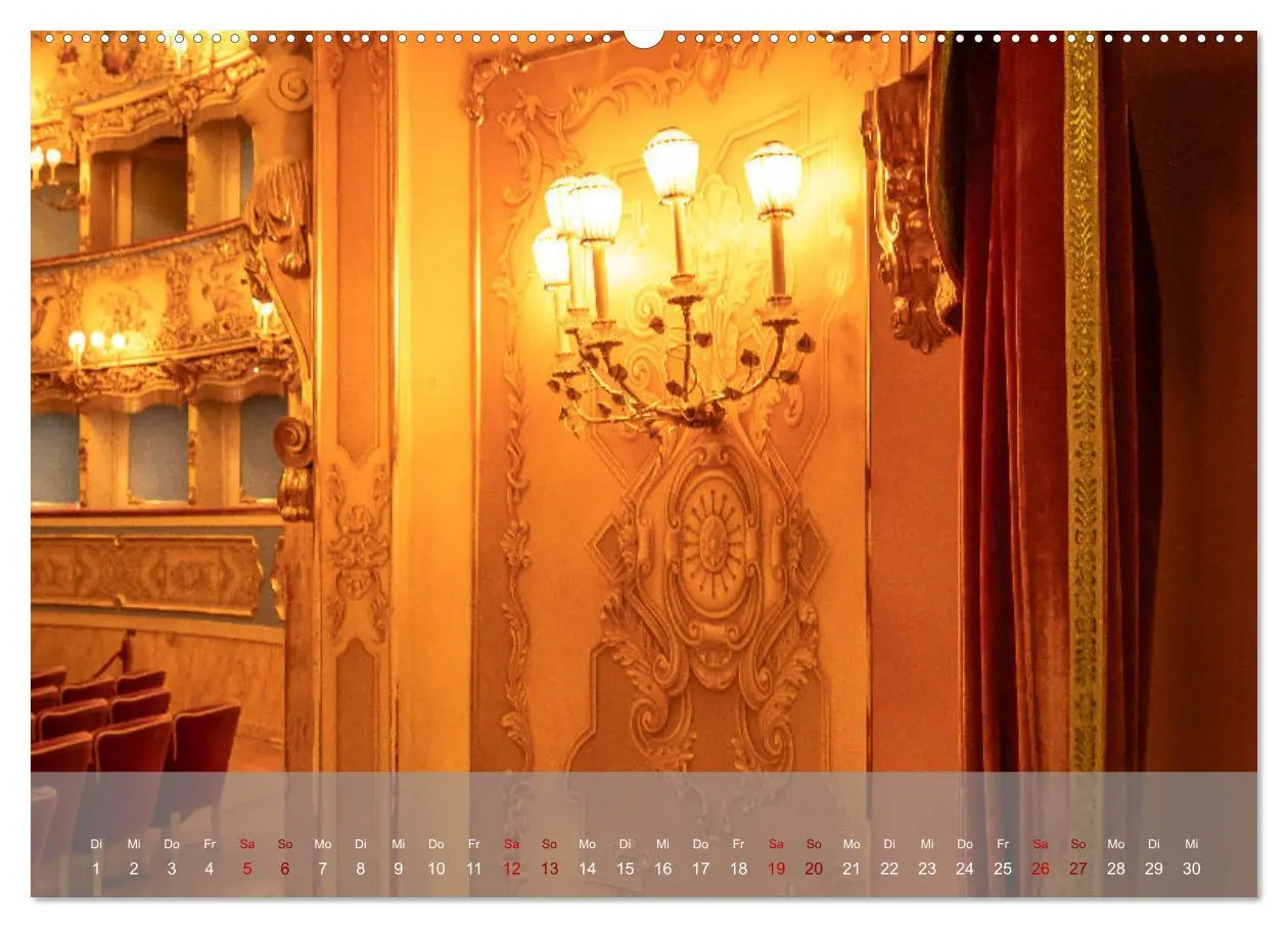 Bild: 9783457471999 | Teatro La Fenice (hochwertiger Premium Wandkalender 2026 DIN A2...