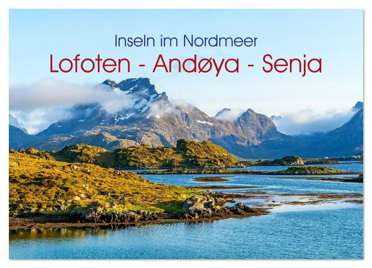 Cover: 9783516631999 | Inseln im Nordmeer - Lofoten-Andøya-Senja (Wandkalender 2026 DIN A4...