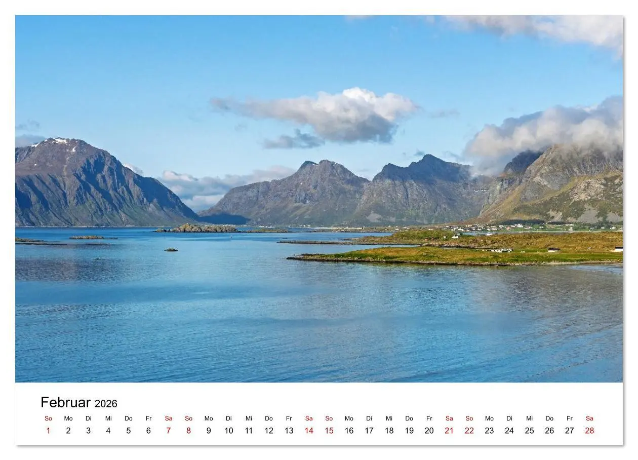 Bild: 9783516631999 | Inseln im Nordmeer - Lofoten-Andøya-Senja (Wandkalender 2026 DIN A4...