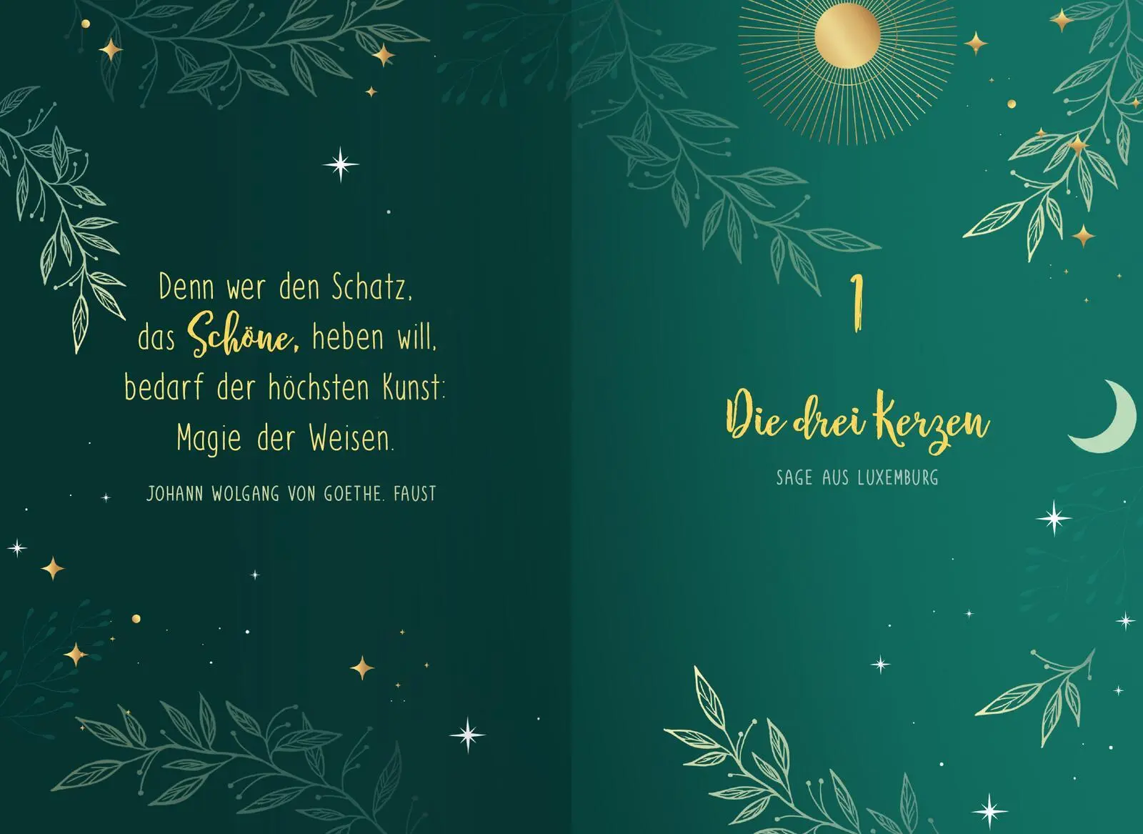 Bild: 9783845861999 | Von Raunächten und magischen Neuanfängen | 24 zauberhafte Geschichten