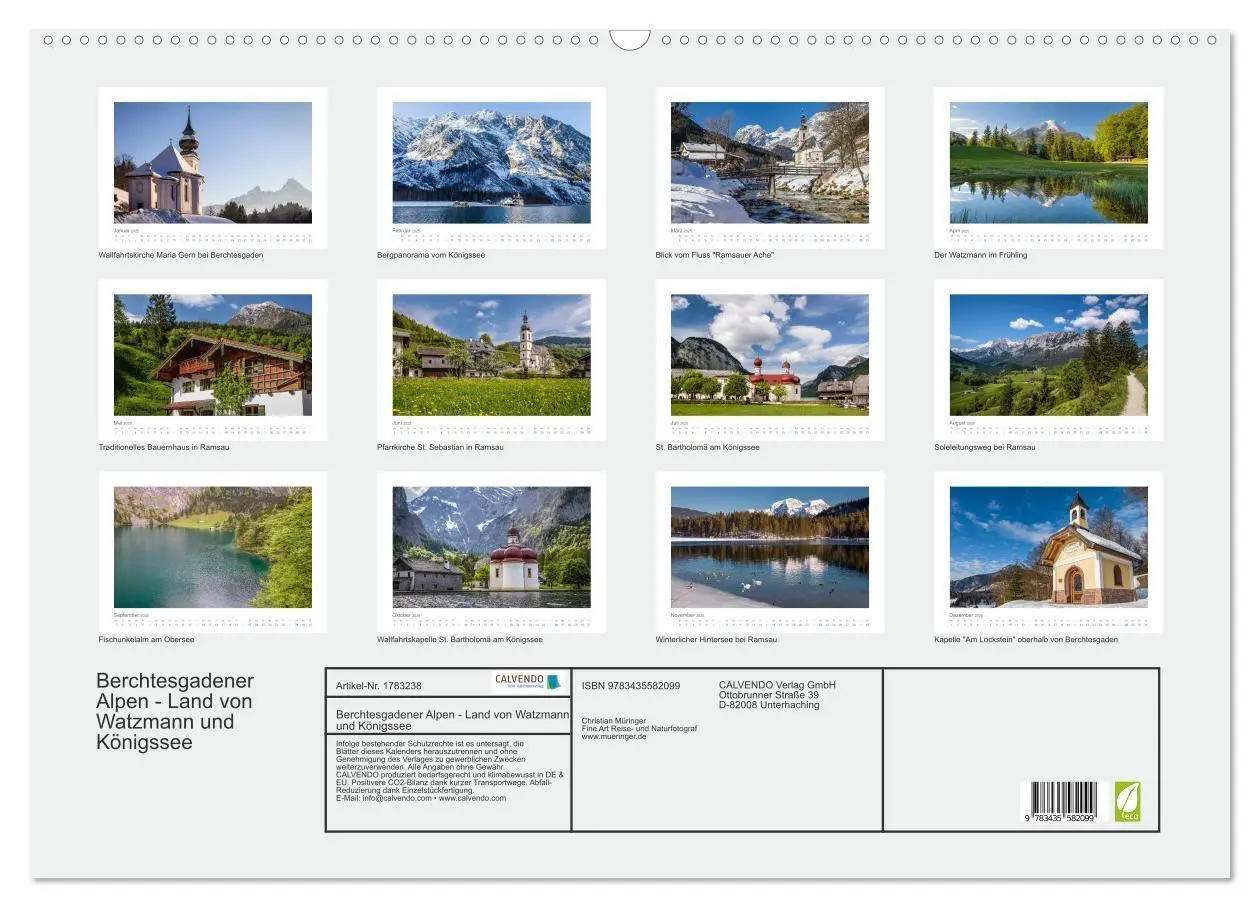 Bild: 9783435582099 | Berchtesgadener Alpen - Land von Watzmann und Königssee...