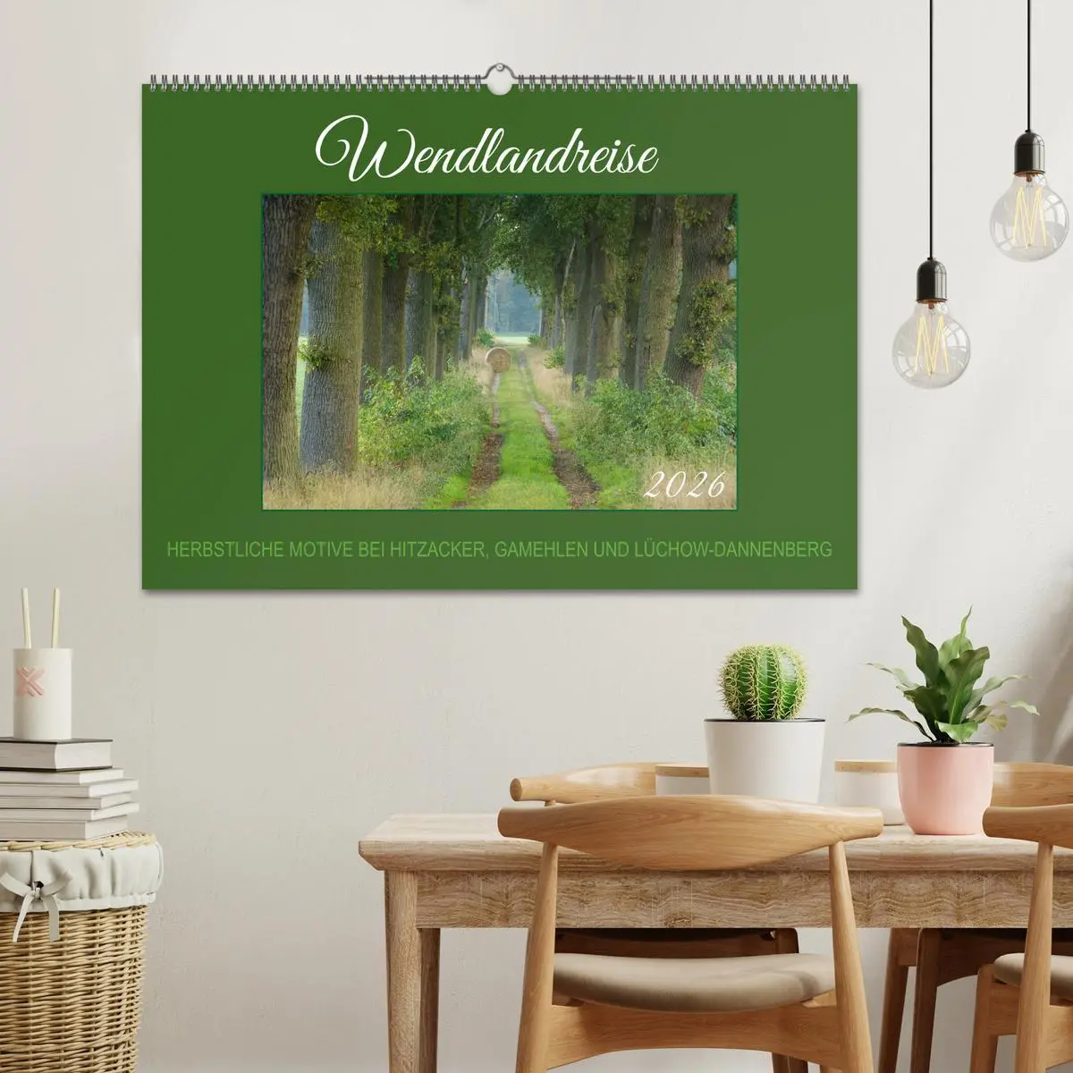 Bild: 9783457502099 | Wendlandreise (Wandkalender 2026 DIN A2 quer), CALVENDO Monatskalender