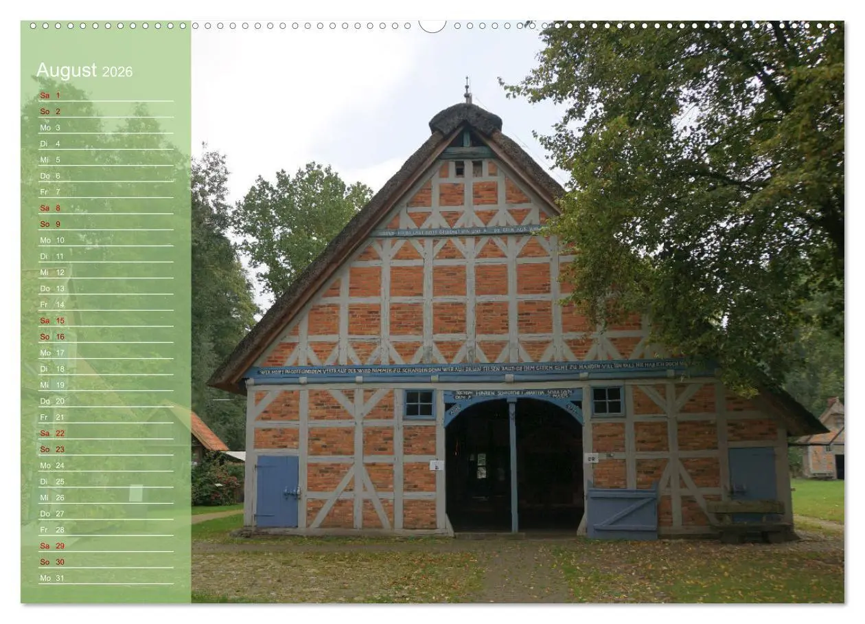 Bild: 9783457502099 | Wendlandreise (Wandkalender 2026 DIN A2 quer), CALVENDO Monatskalender