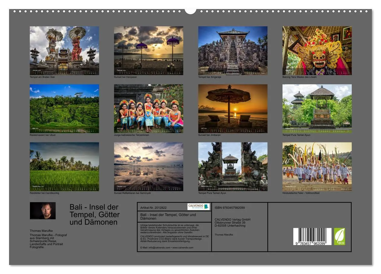 Bild: 9783457982099 | Bali - Insel der Tempel, Götter und Dämonen (hochwertiger Premium...