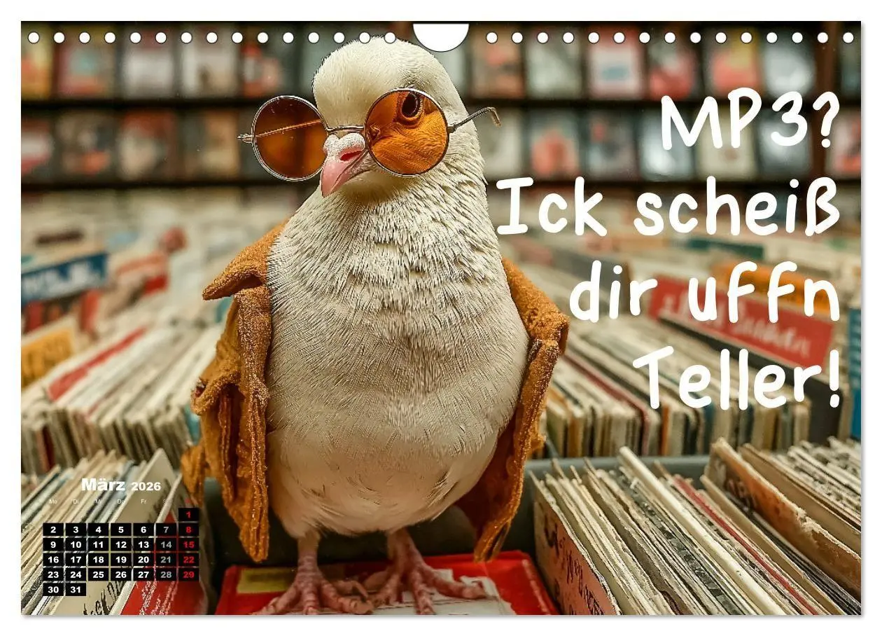 Bild: 9783516692099 | Freche Tauben - Lustiger Sprüchekalender mit Berliner Schnautze...