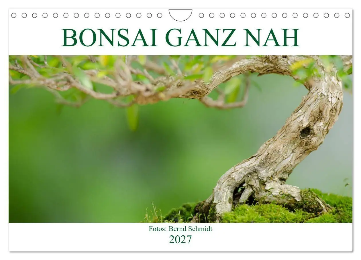 Cover: 9783569782099 | Bonsai ganz nah (Wandkalender 2027 DIN A4 quer), CALVENDO...