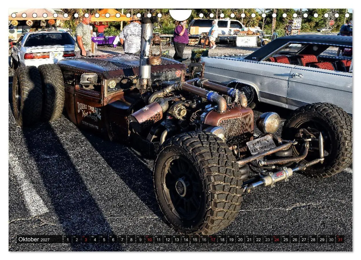 Bild: 9783569922099 | American Hot Rod (Wandkalender 2027 DIN A4 quer), CALVENDO...