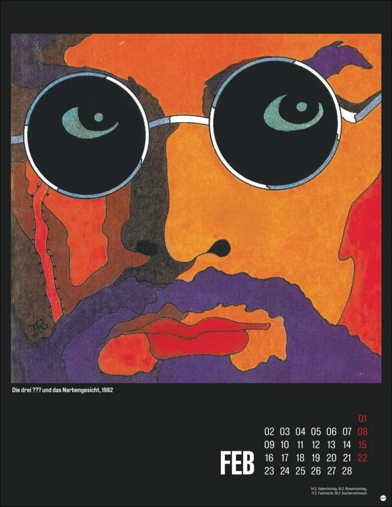 Bild: 9783756412099 | Die drei ??? Posterkalender 2026 | Aiga Rasch | Kalender | 14 S.