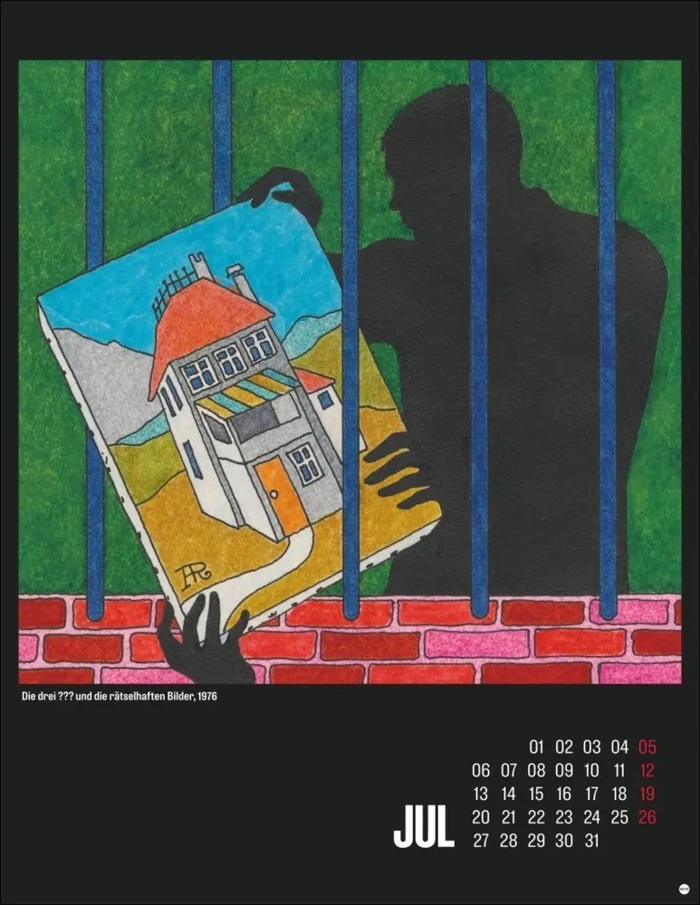 Bild: 9783756412099 | Die drei ??? Posterkalender 2026 | Aiga Rasch | Kalender | 14 S.