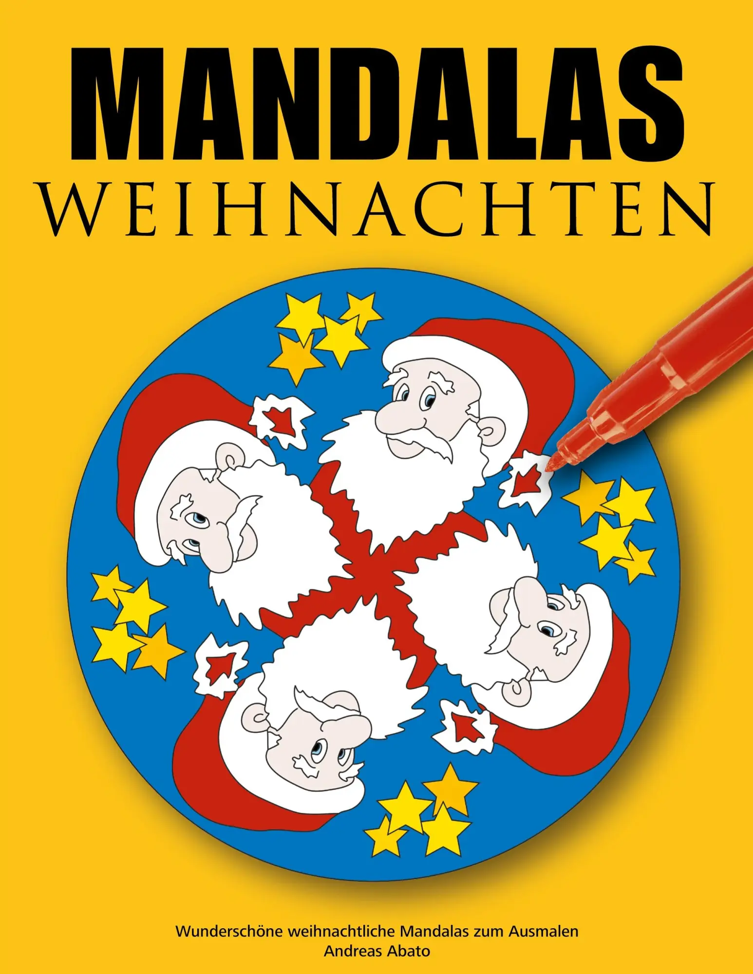 Cover: 9783833492099 | Mandalas Weihnachten | Andreas Abato | Taschenbuch | 52 S. | Deutsch