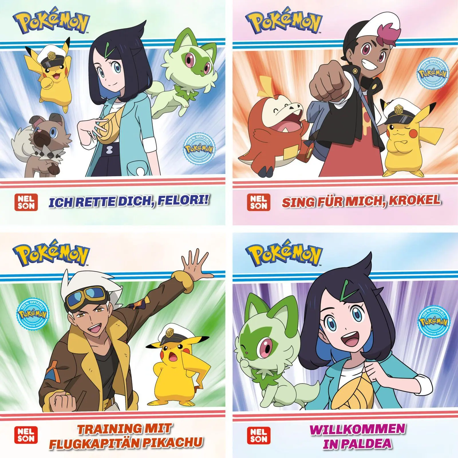 4er-Set Maxi-Mini 64: Pokémon
