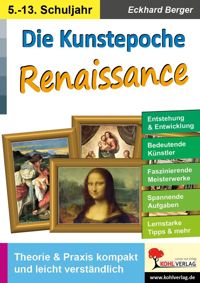 Cover: 9783985582099 | Die Kunstepoche RENAISSANCE | Eckhard Berger | Taschenbuch | 48 S.