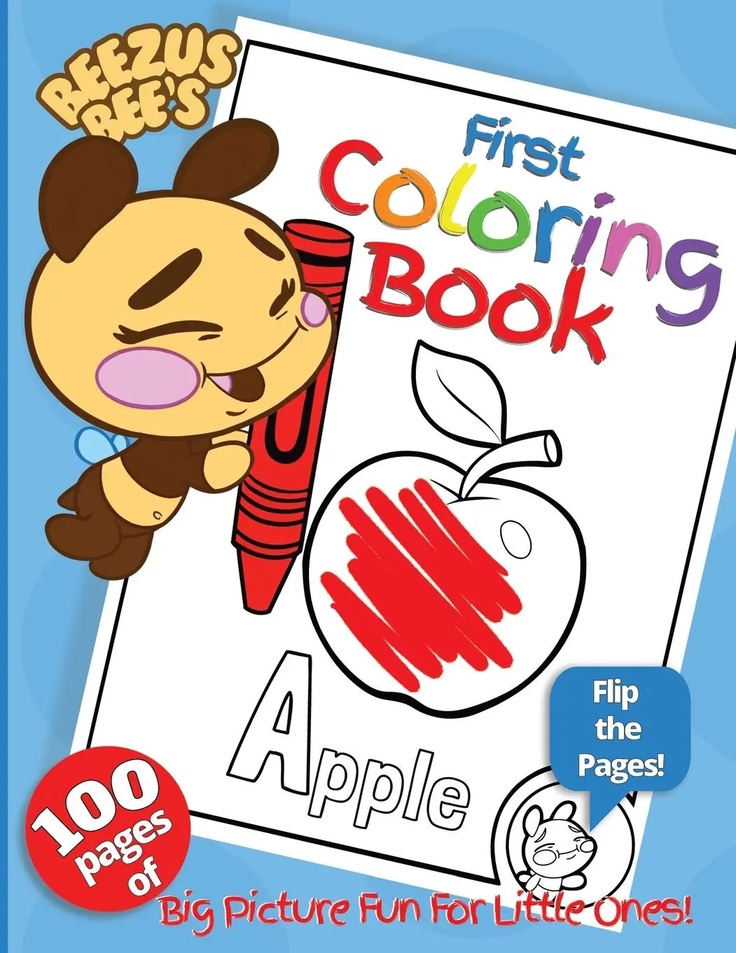 Cover: 9798218402099 | Beezus Bee's First Coloring Book | Big Picture Fun for Little Ones