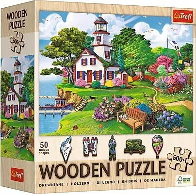 Cover: 5900511202199 | Holz Puzzle 500+1 - Sommer Oase | Spiel | In Karton | 20219 | Deutsch
