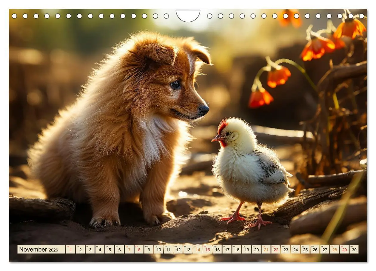 Bild: 9783457352199 | Viele Tiere auf dem Bauernhof (Wandkalender 2026 DIN A4 quer),...
