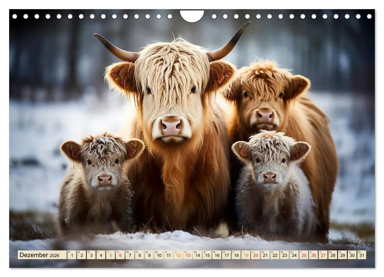 Bild: 9783457352199 | Viele Tiere auf dem Bauernhof (Wandkalender 2026 DIN A4 quer),...