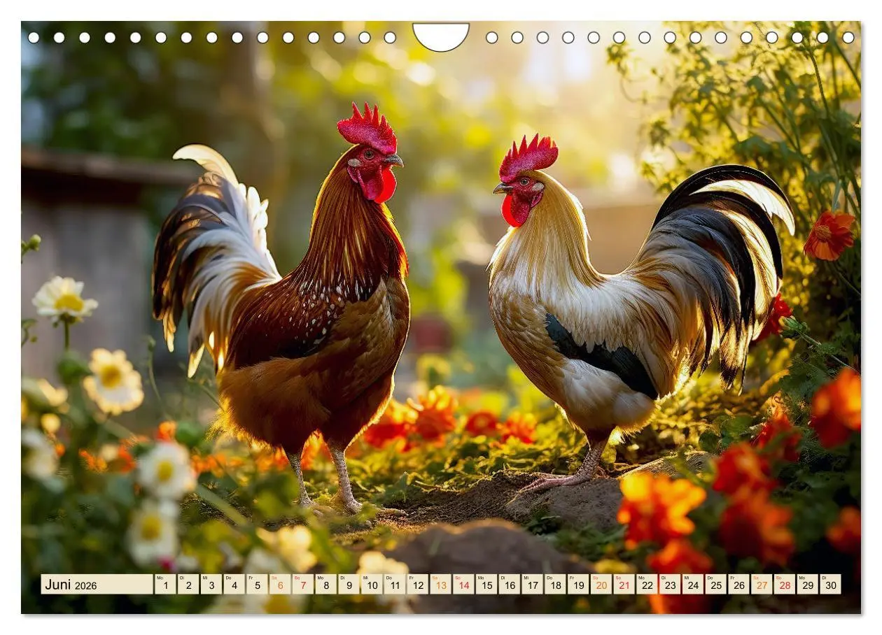 Bild: 9783457352199 | Viele Tiere auf dem Bauernhof (Wandkalender 2026 DIN A4 quer),...