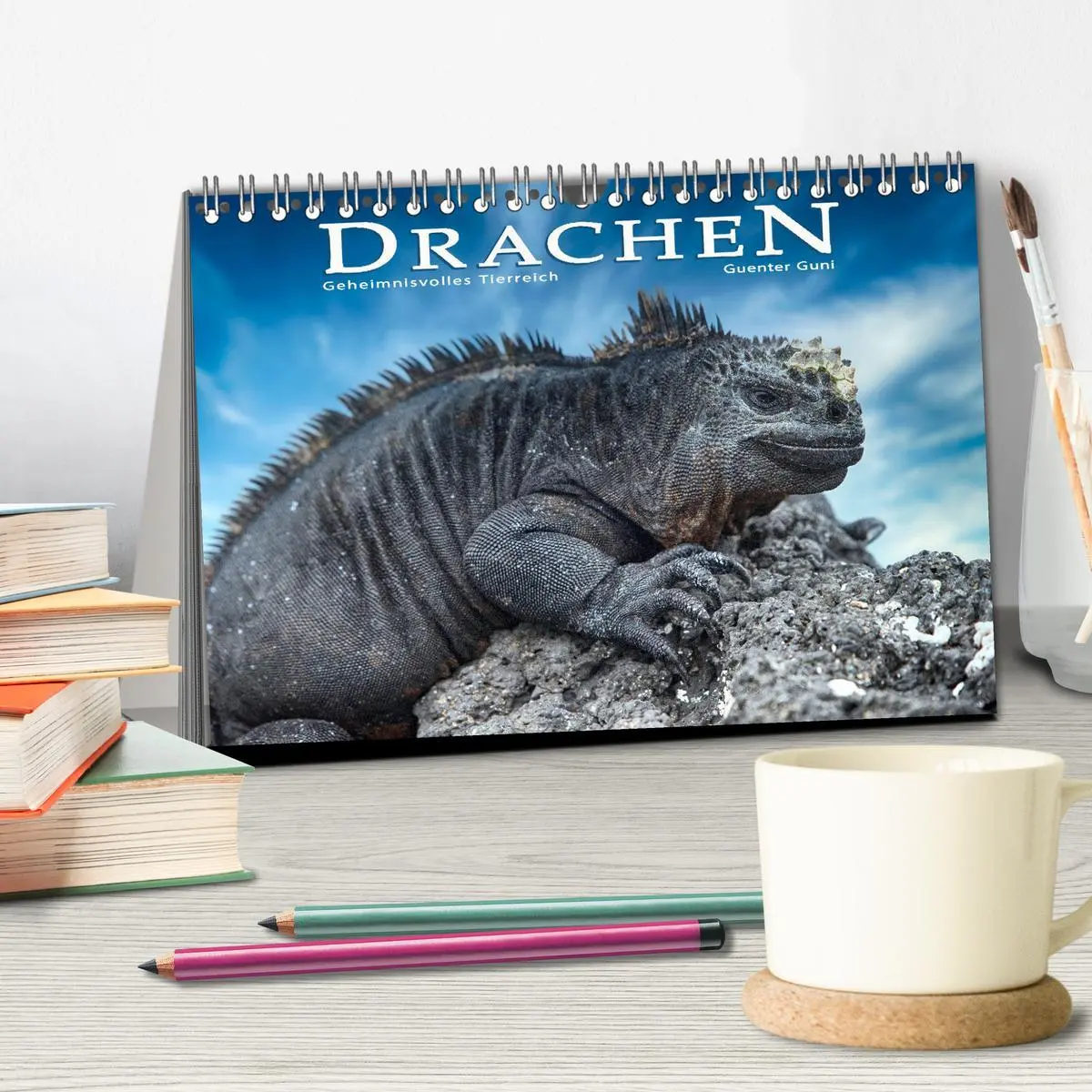 Bild: 9783457592199 | Drachen: Geheimnisvolles Tierreich (Tischkalender 2026 DIN A5...
