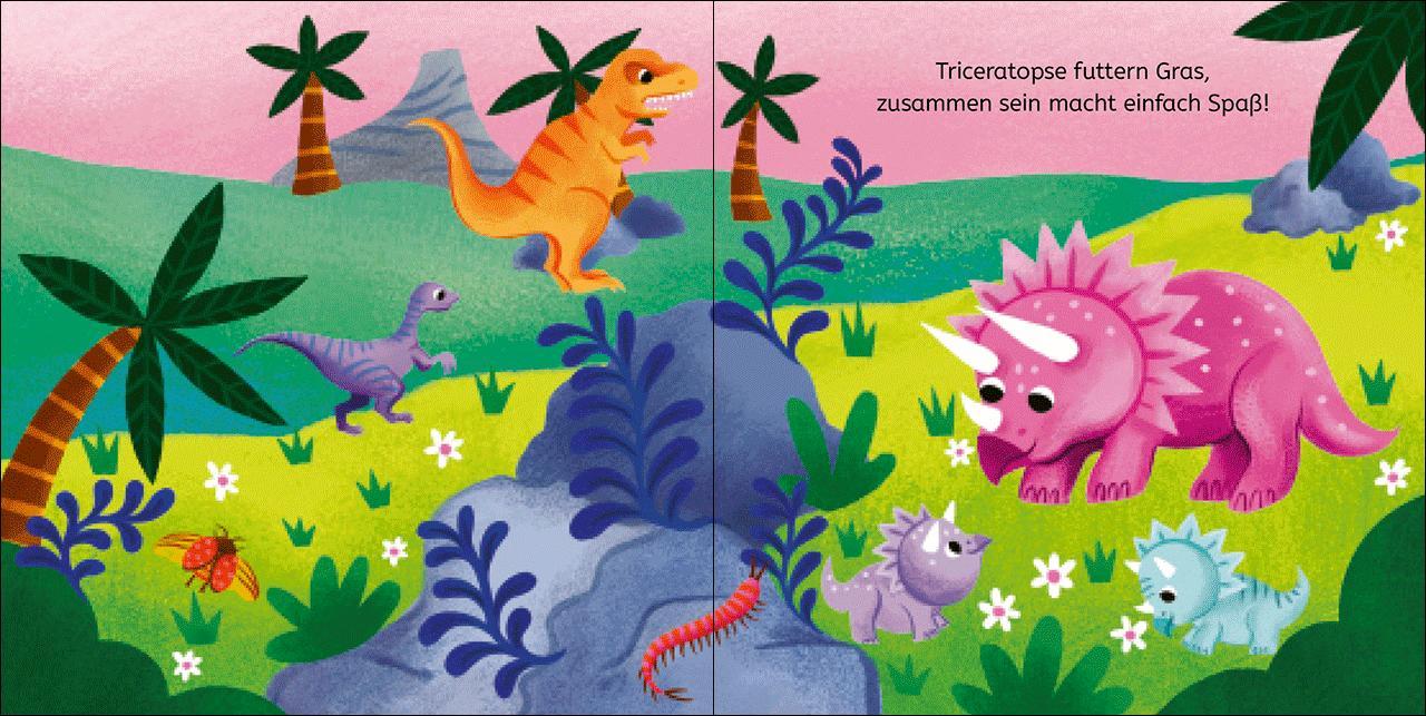 Bild: 9783743222199 | Schau mal, was passiert! Dinosaurier | Becky Paige | Buch | 16 S.
