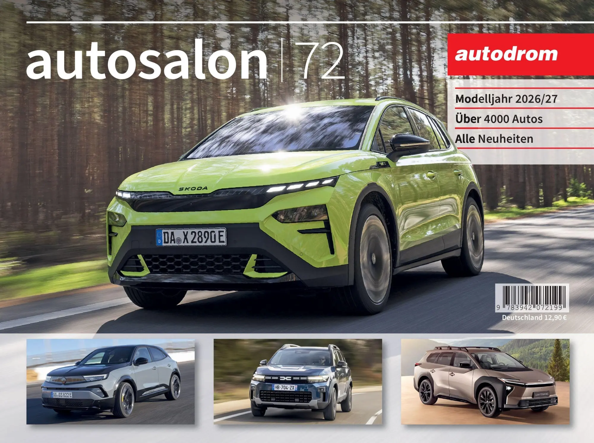 Cover: 9783942072199 | autosalon - autodrom | autosalon 72, Modelle 2026 | Nickel (u. a.)