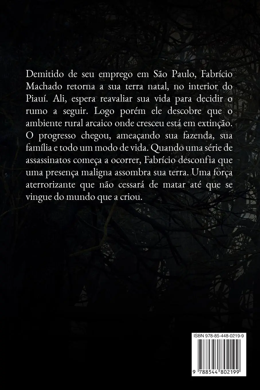Rückseite: 9788544802199 | Terra Amaldiçoada (terror brasileiro, terror psicológico, suspense...