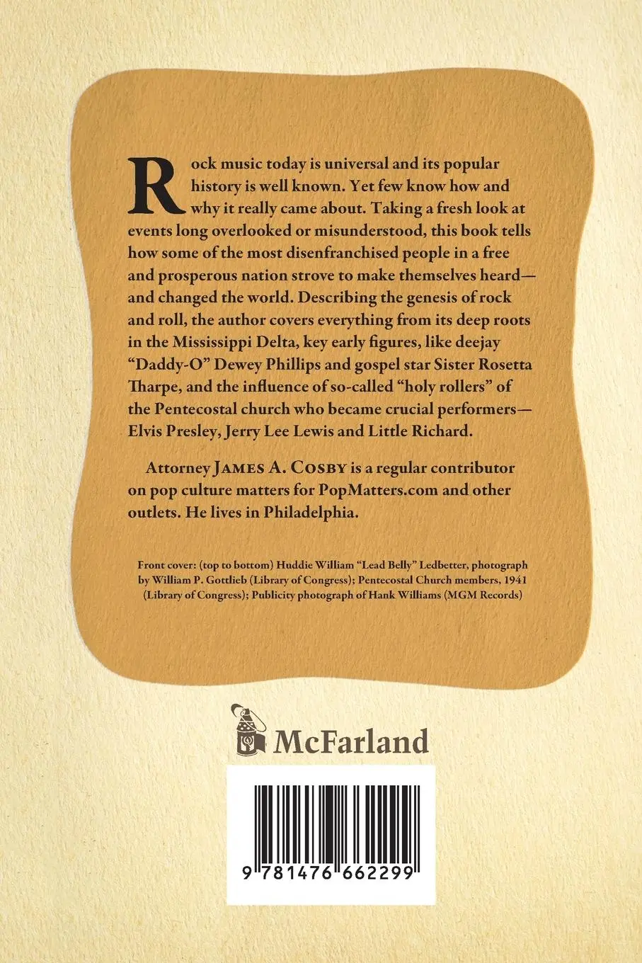 Rückseite: 9781476662299 | Devil's Music, Holy Rollers and Hillbillies | James A. Cosby | Buch