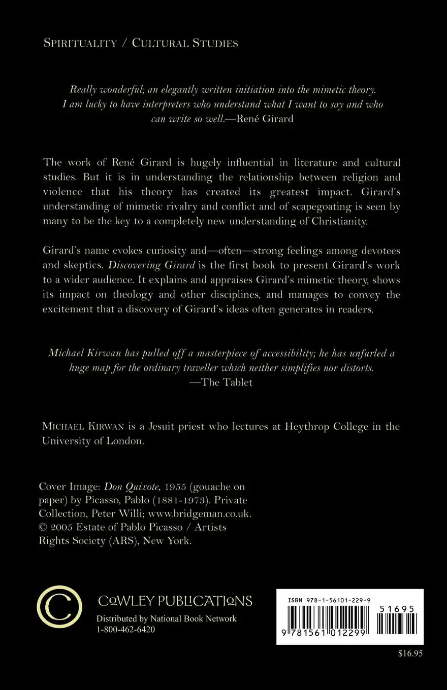 Rückseite: 9781561012299 | Discovering Girard | Michael Kirwan | Taschenbuch | Paperback | 2005