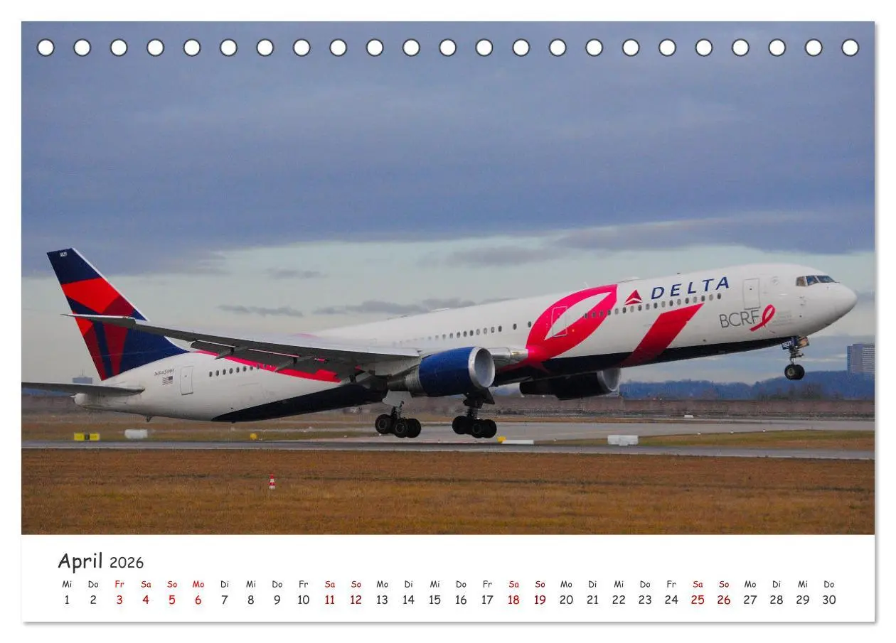 Bild: 9783457652299 | Besondere Flugzeugtypen (Tischkalender 2026 DIN A5 quer), CALVENDO...