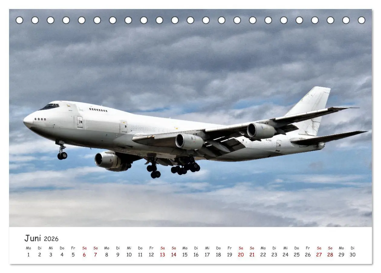 Bild: 9783457652299 | Besondere Flugzeugtypen (Tischkalender 2026 DIN A5 quer), CALVENDO...