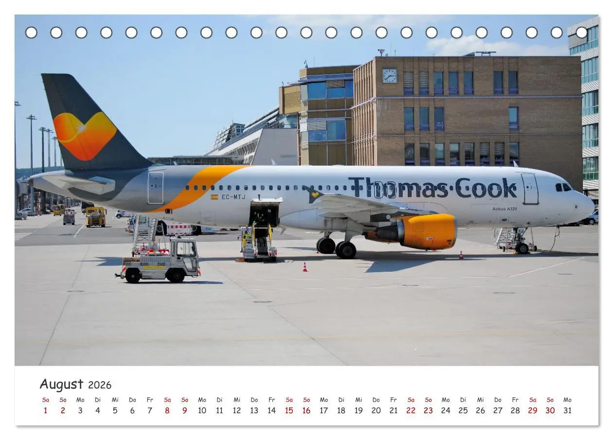Bild: 9783457652299 | Besondere Flugzeugtypen (Tischkalender 2026 DIN A5 quer), CALVENDO...