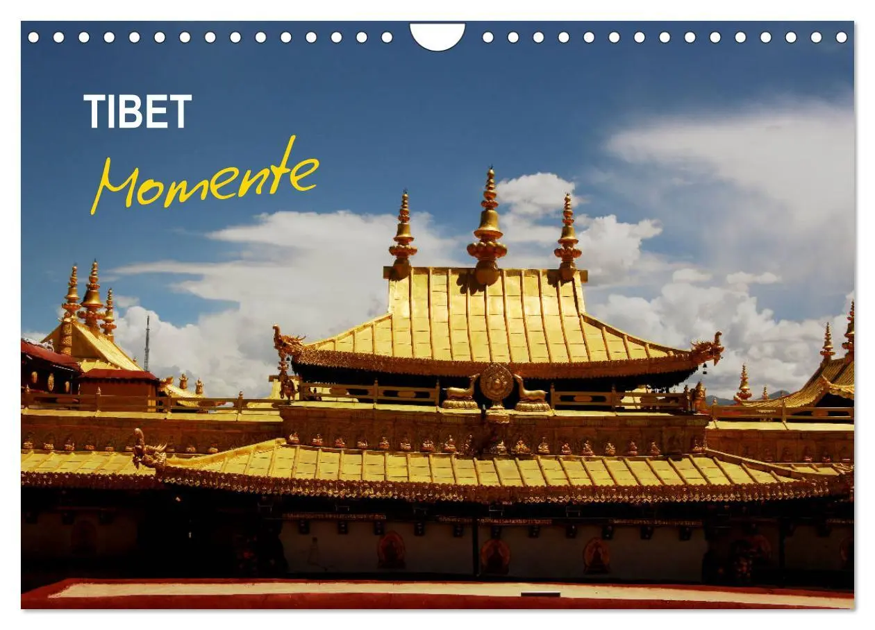 Cover: 9783457892299 | Tibet Momente (Wandkalender 2026 DIN A4 quer), CALVENDO Monatskalender