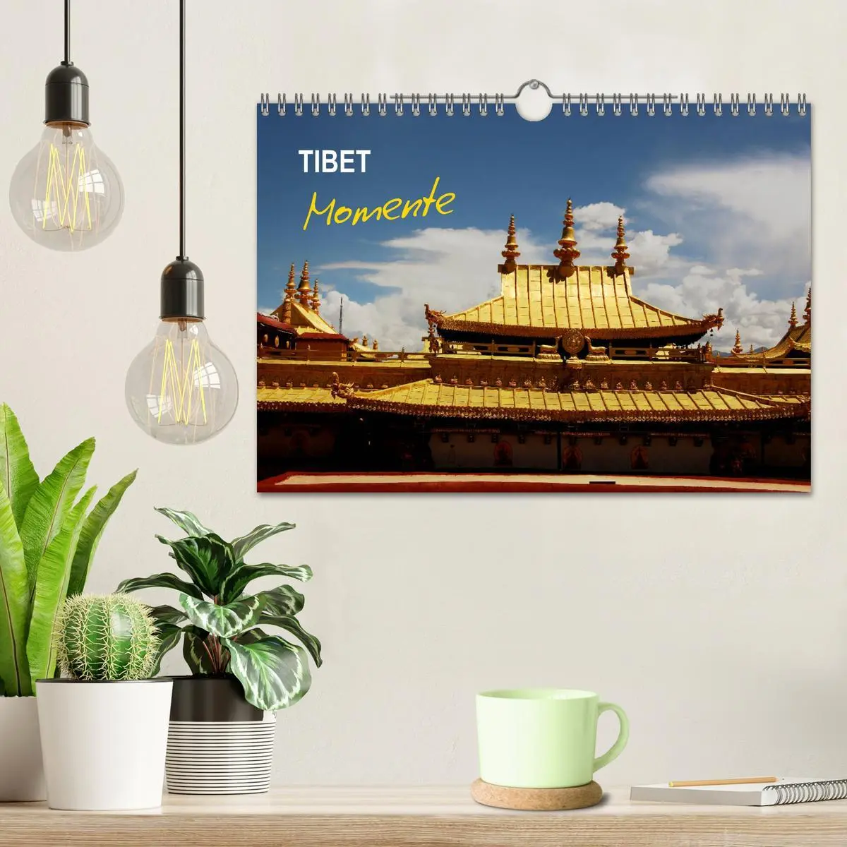 Bild: 9783457892299 | Tibet Momente (Wandkalender 2026 DIN A4 quer), CALVENDO Monatskalender
